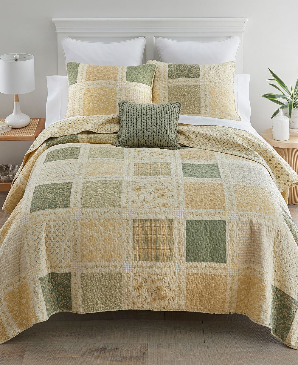 Donna Sharp комплект стеганого одеяла Meadow Patchwork 2-Pc., Twin