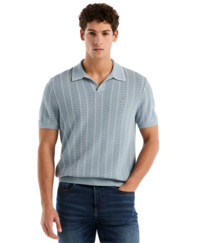 Мужская рубашка-поло Original Penguin Men's Johnny Collar Short-Sleeve Polo Shirt