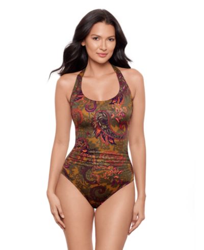 Miraclesuit Women's Rock Solid Utopia Tummy-Control Underwired One-Piece Swimsuit