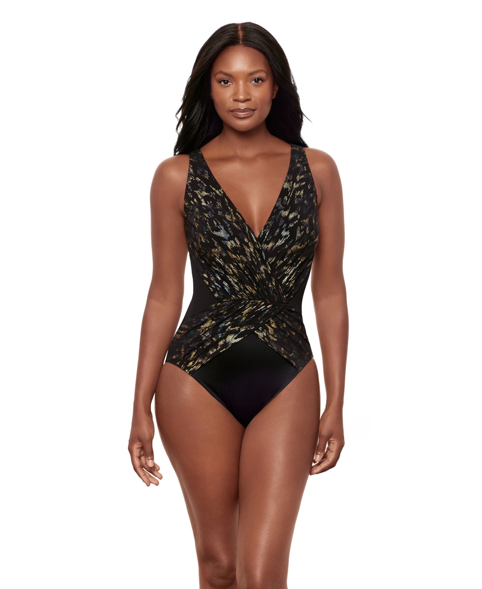 Miraclesuit Women's Illusionist Ibiza Tummy Control One Piece Swimsuit