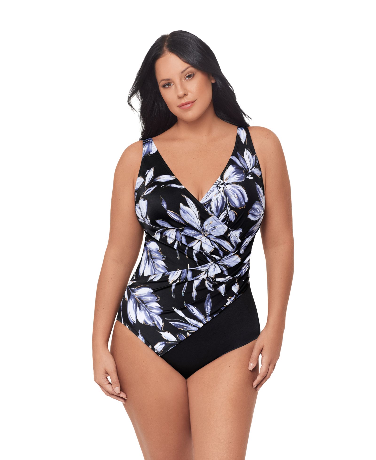 Женский слитный купальник Miraclesuit Plus Must Haves Oceanus с контролем живота