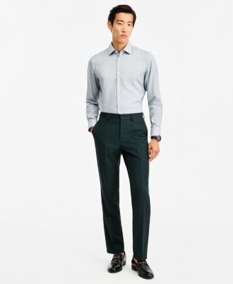 HUGO by Hugo Boss Мужские брюки в тонкую полоску современного кроя