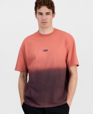 Мужская футболка HUGO by Hugo Boss Nalono с принтом спереди и сзади