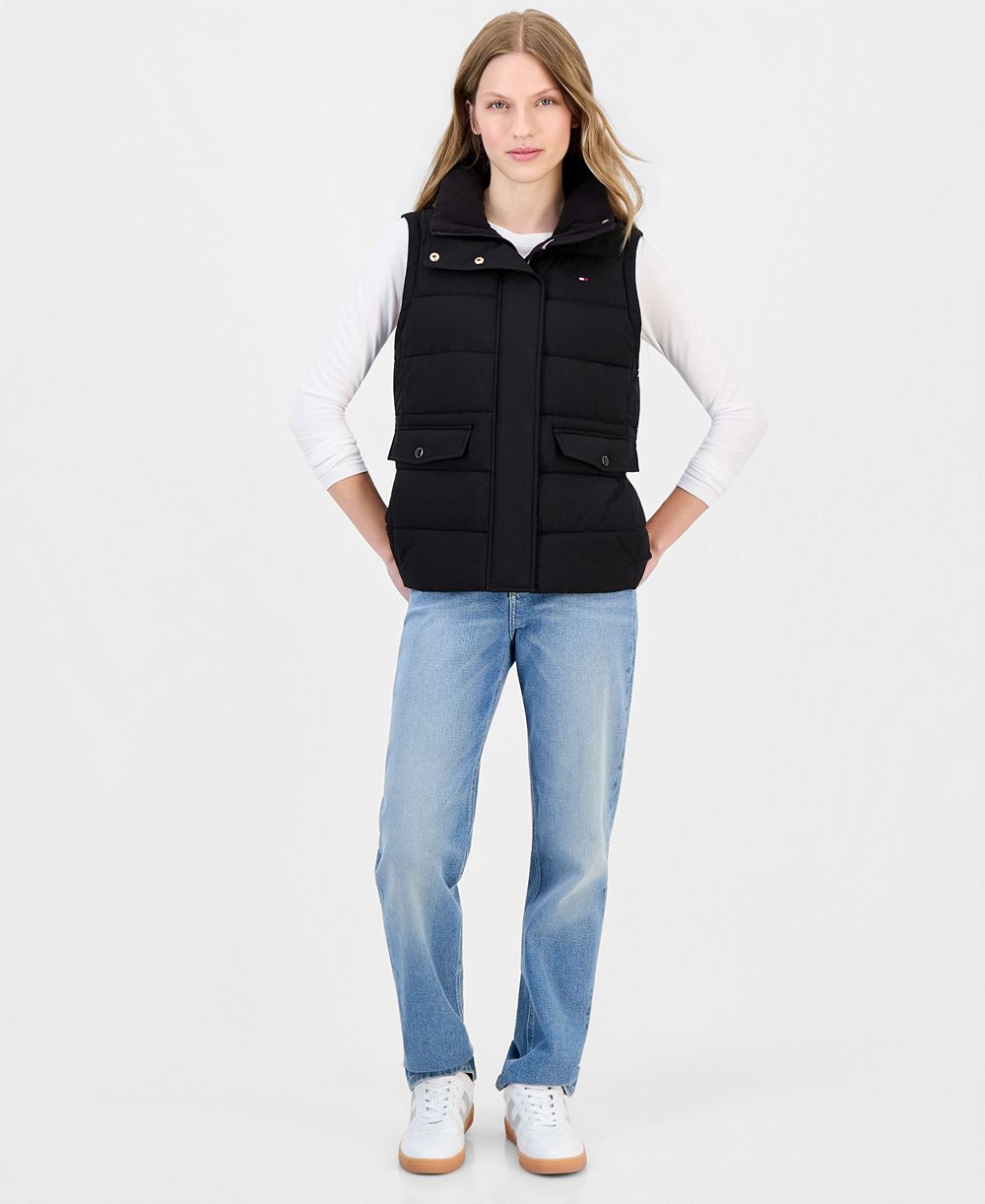 Tommy Hilfiger Women's Packable-Puffer Vest