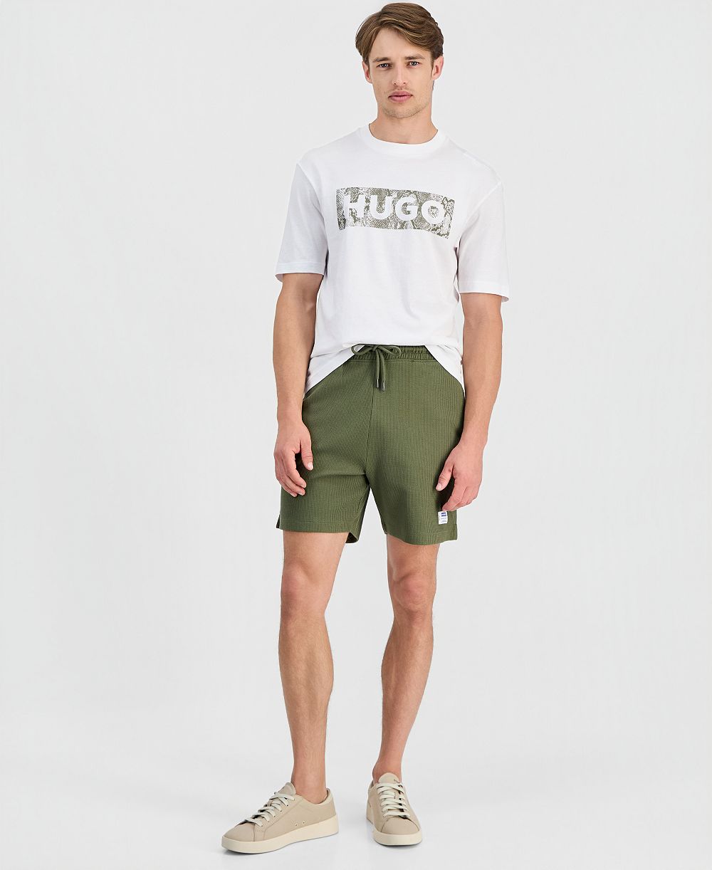 HUGO by Hugo Boss Men's Nuwafflo Drawstring Shorts