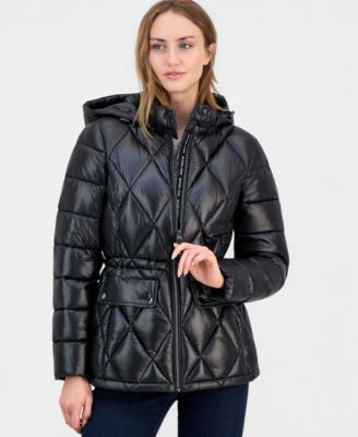 Женский утепленный анорак Michael Kors, пуховик с капюшоном