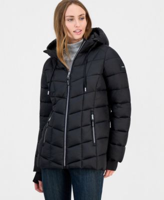 Женская утепленная куртка Calvin Klein Packable Hooded Drawstring Puffer