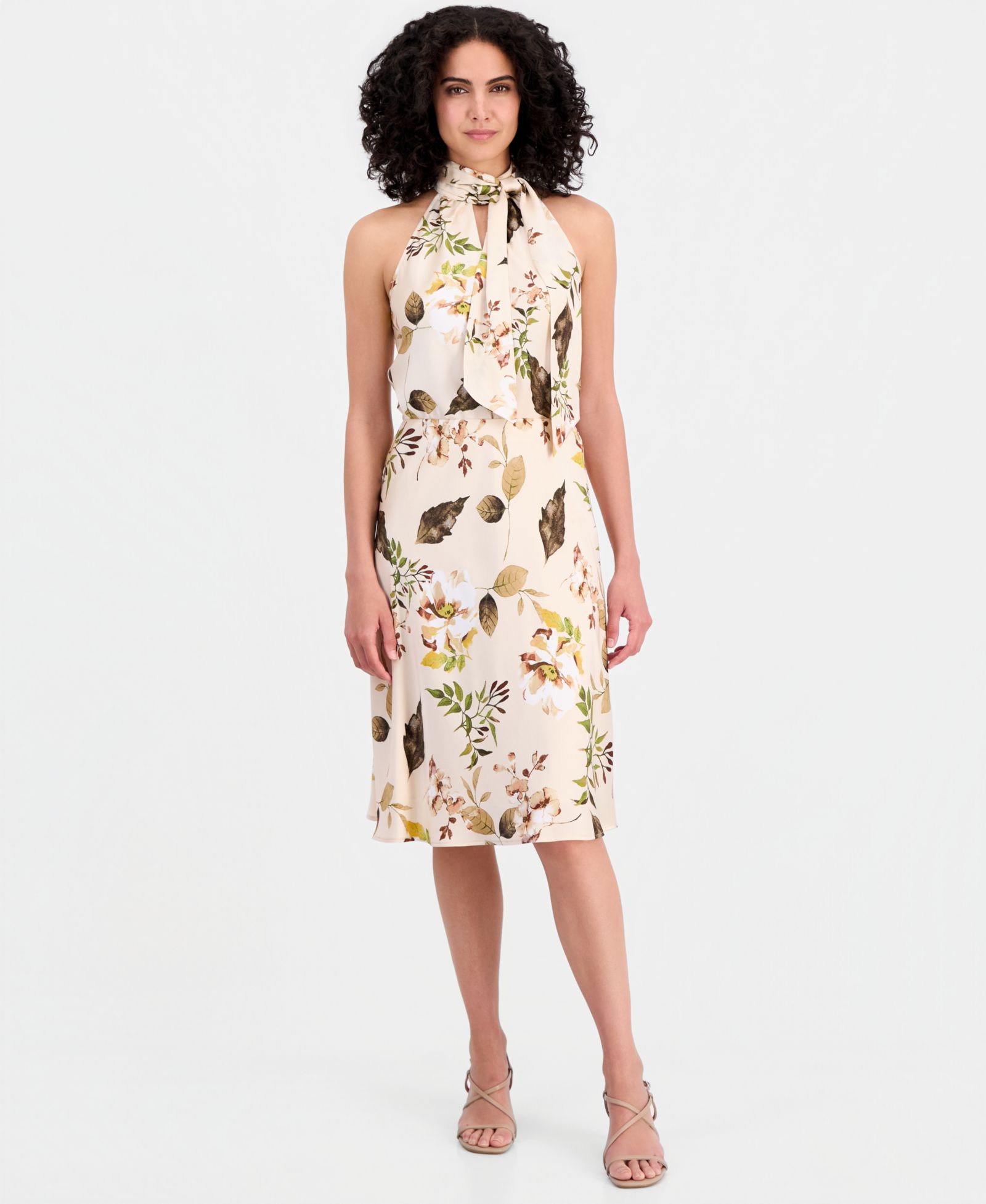 Женская юбка Tahari ASL Floral A-Line