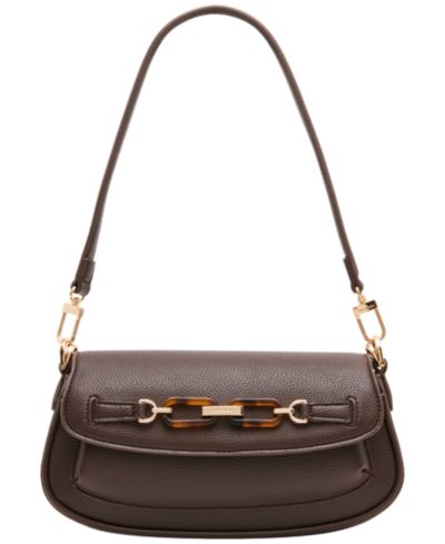 Anne Klein Convertible Flap Small Shoulder Handbag