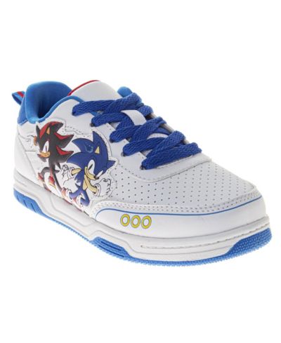 Sonic The Hedgehog Little and Big Boy Rival Racers Court Sneakers
