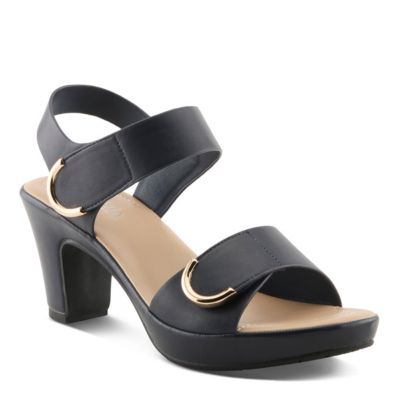 Patrizia Women's Sandal with Adjustable Hook-and-loop Fit for Lasting Comfort