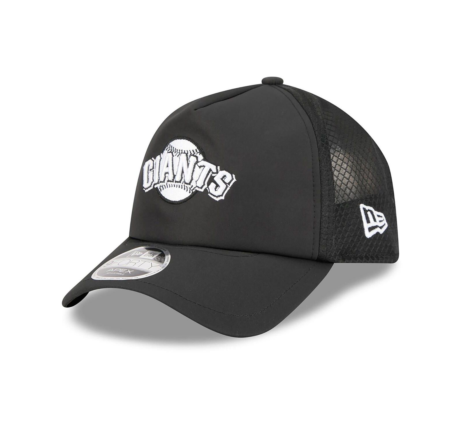 New Era Men's Black San Francisco Giants 2026 Batting Practice Alternate Apex 9FORTY Adjustable Hat
