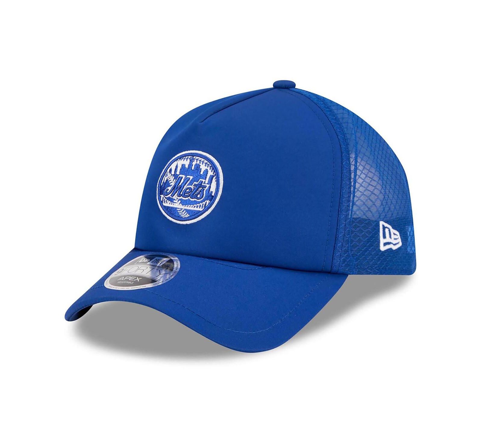 New Era Мужская кепка New York Mets 2026 Batting Practice Alternate Apex 9FORTY регулируемая