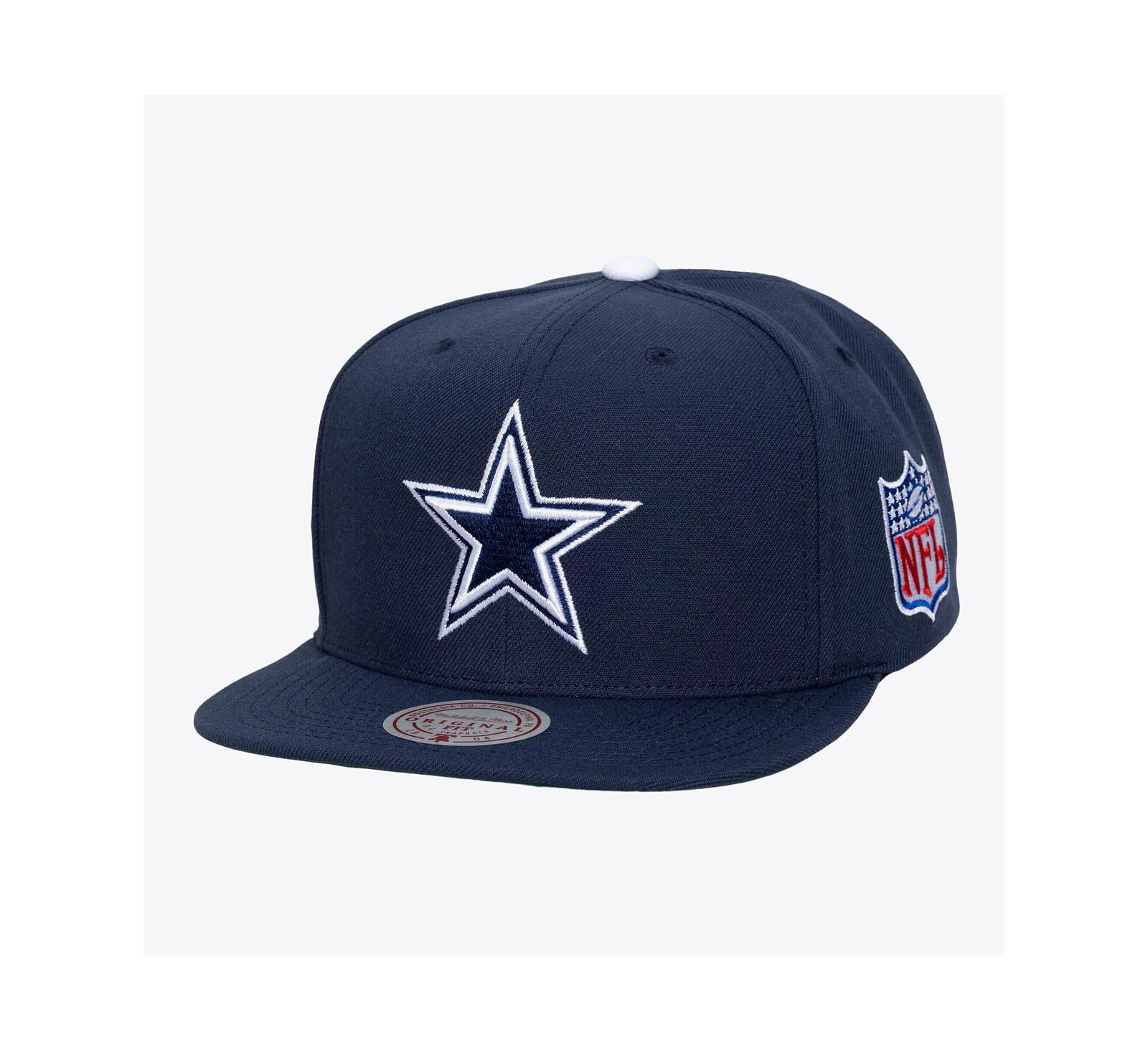 Мужская кепка Mitchell & Ness Dallas Cowboys Legendary Home Snapback, темно-синего цвета