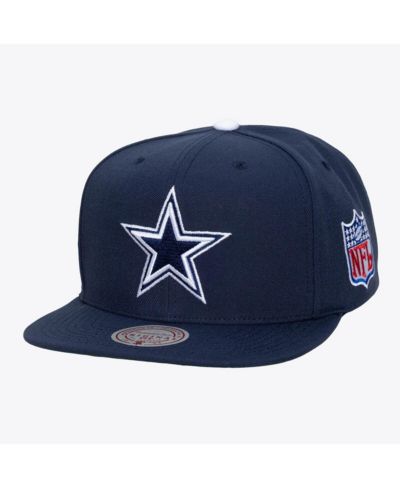 Мужская кепка Mitchell & Ness Dallas Cowboys Legendary Home Snapback, темно-синего цвета