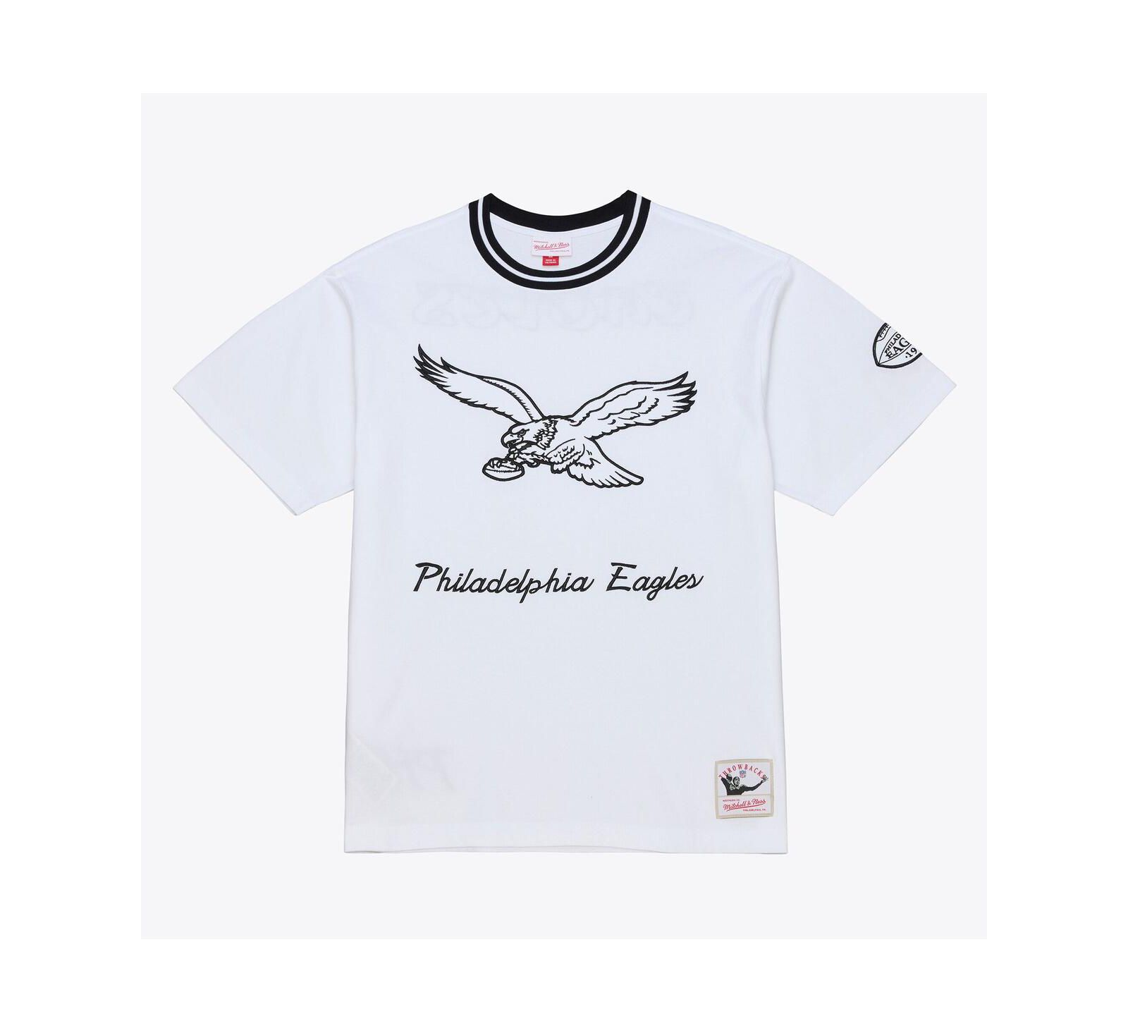 Мужская футболка Mitchell & Ness White Philadelphia Eagles Arctic