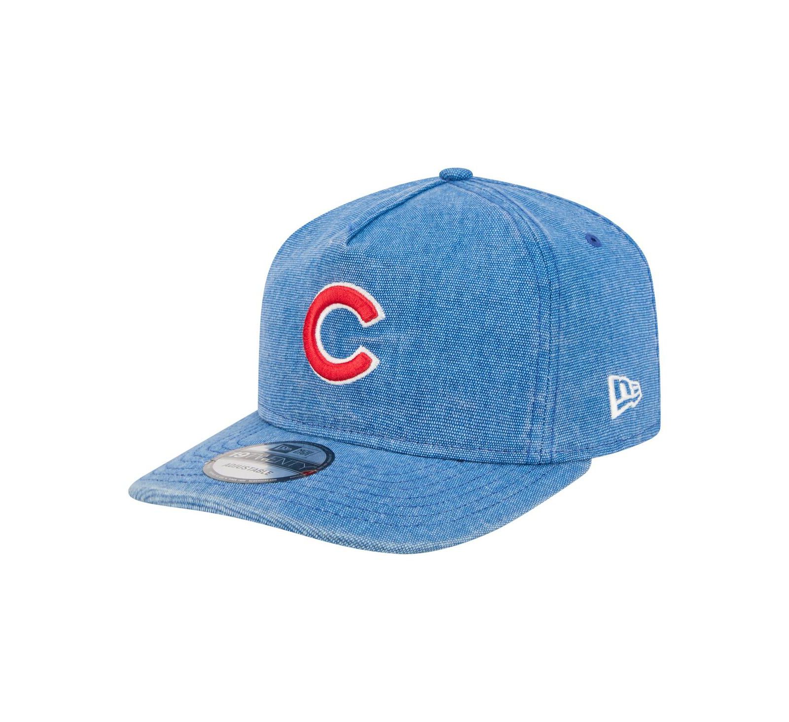 Мужская кепка New Era Royal Chicago Cubs Denim Classic 19TWENTY регулируемая
