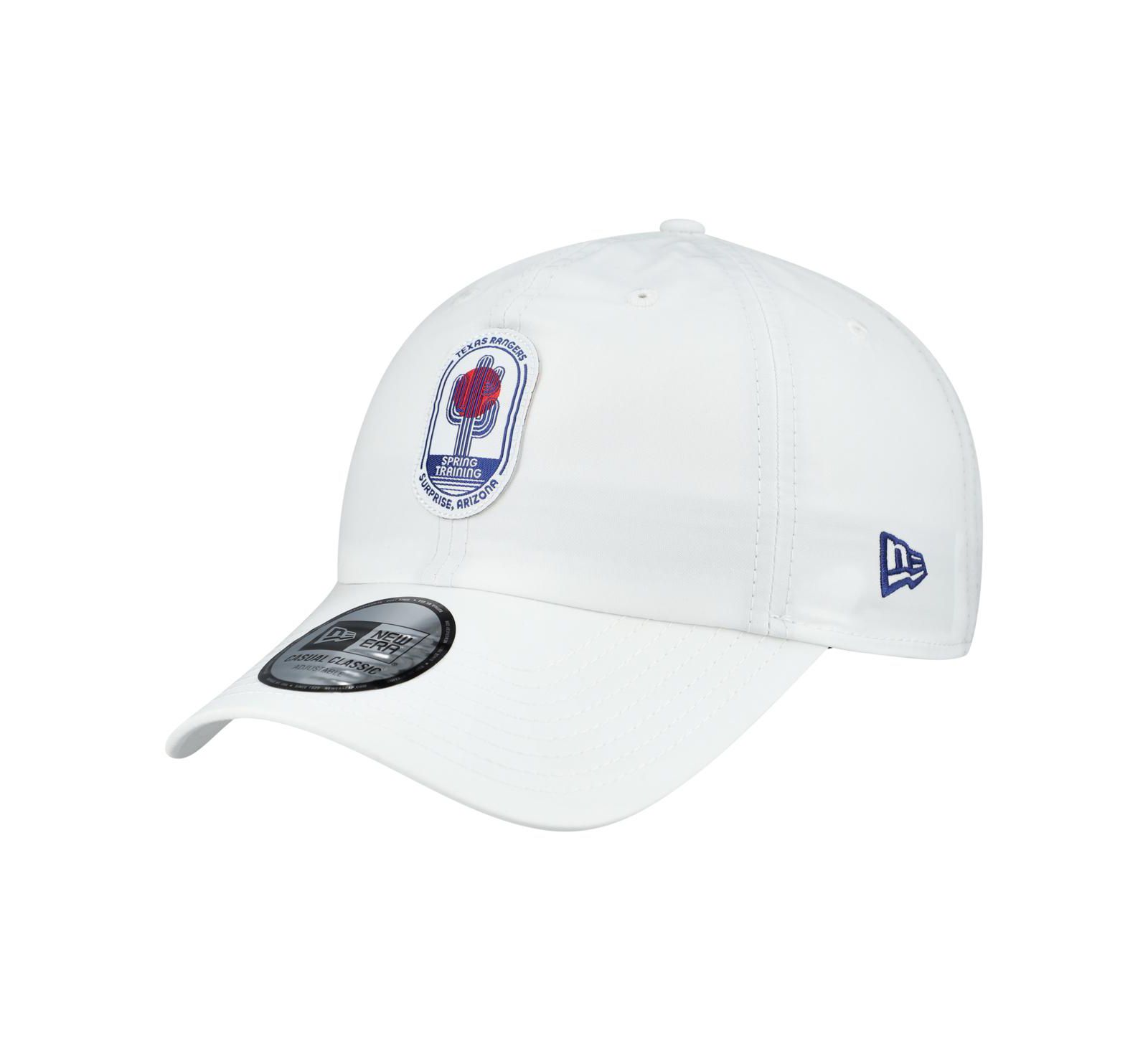 New Era Men's White Texas Rangers 2026 Spring Training Fan Pack Icon Casual Classic Adjustable Hat