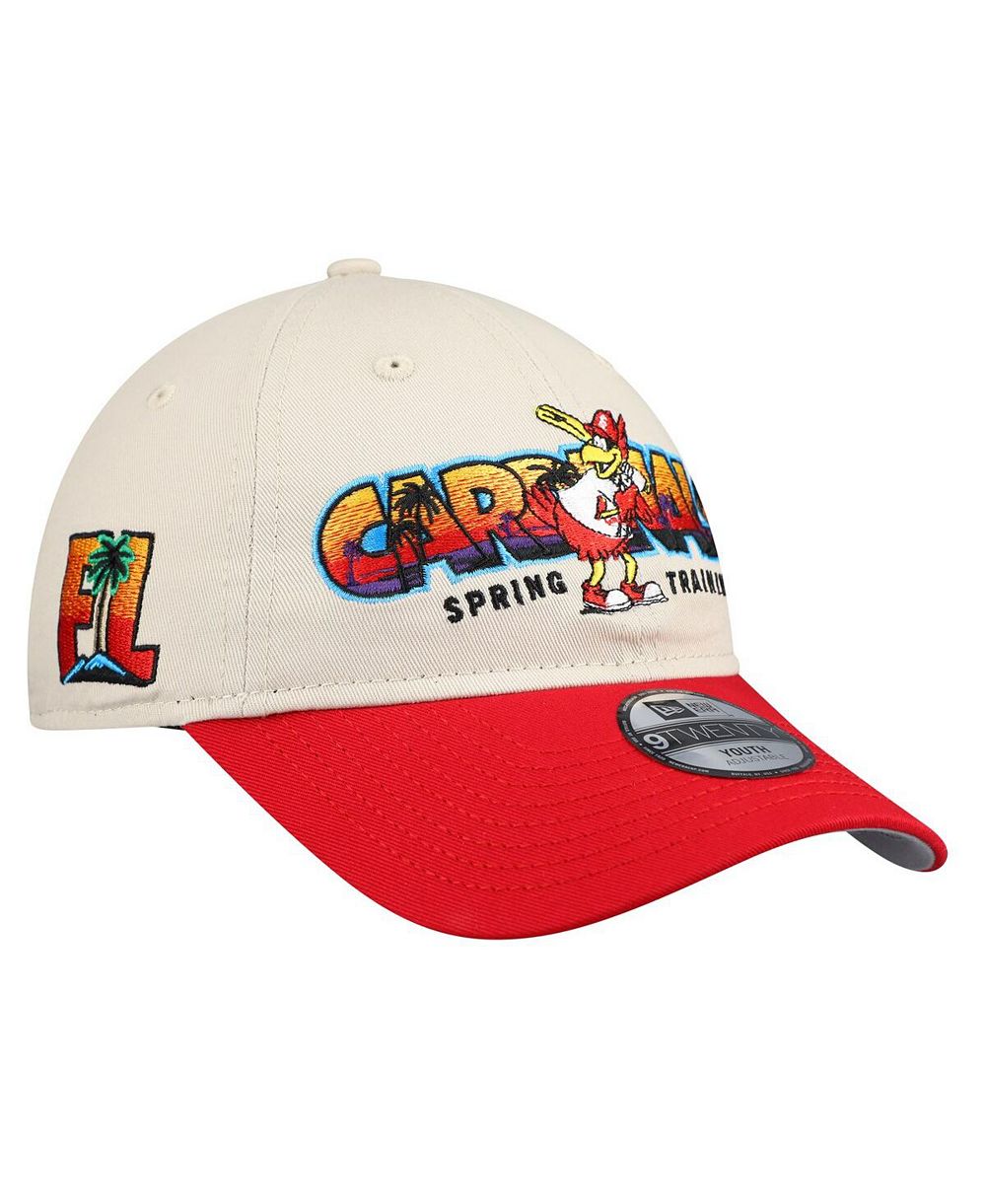 New Era Детская бейсболка St. Louis Cardinals 2026 Spring Training Fan Pack Batter 9TWENTY Adjustable