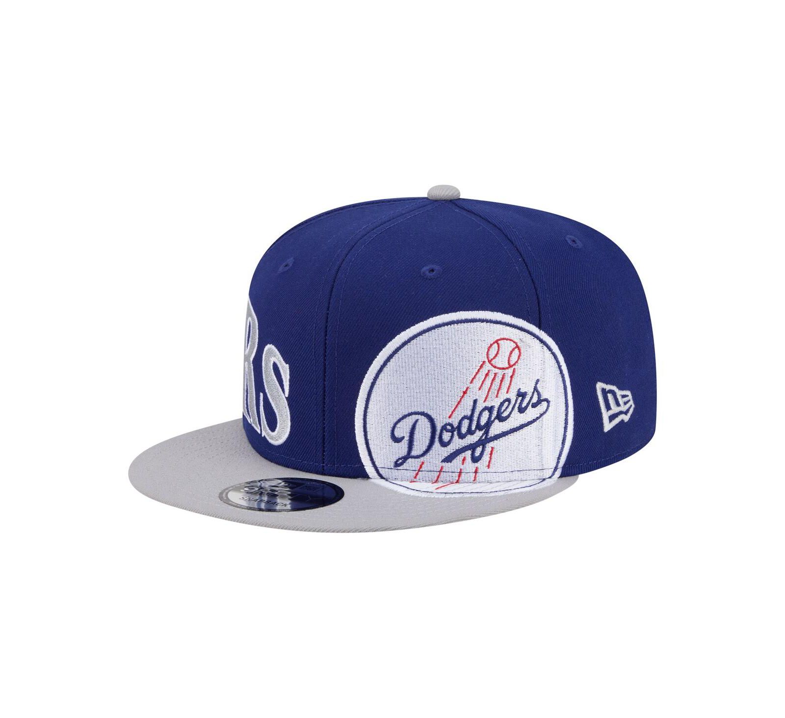 New Era Men's Royal/Gray Los Angeles Dodgers Stretched Two-Tone 9FIFTY Adjustable Hat