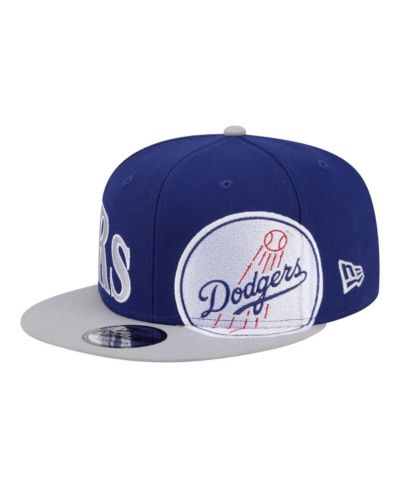 New Era Мужская регулируемая кепка Los Angeles Dodgers 9FIFTY, Royal/Gray