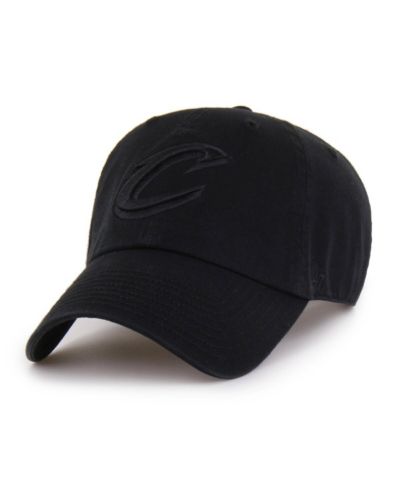 Мужская кепка '47 Brand Cleveland Cavaliers Black on Black Clean Up
