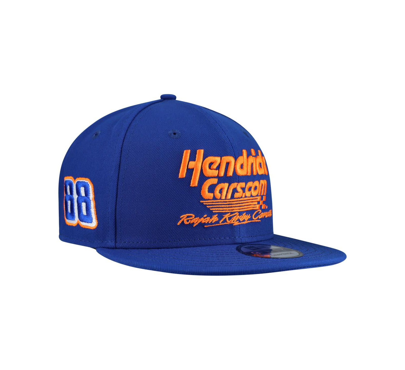 Мужская кепка New Era 9FIFTY Snapback, синяя, JR Motorsports 88 HendrickCars.com