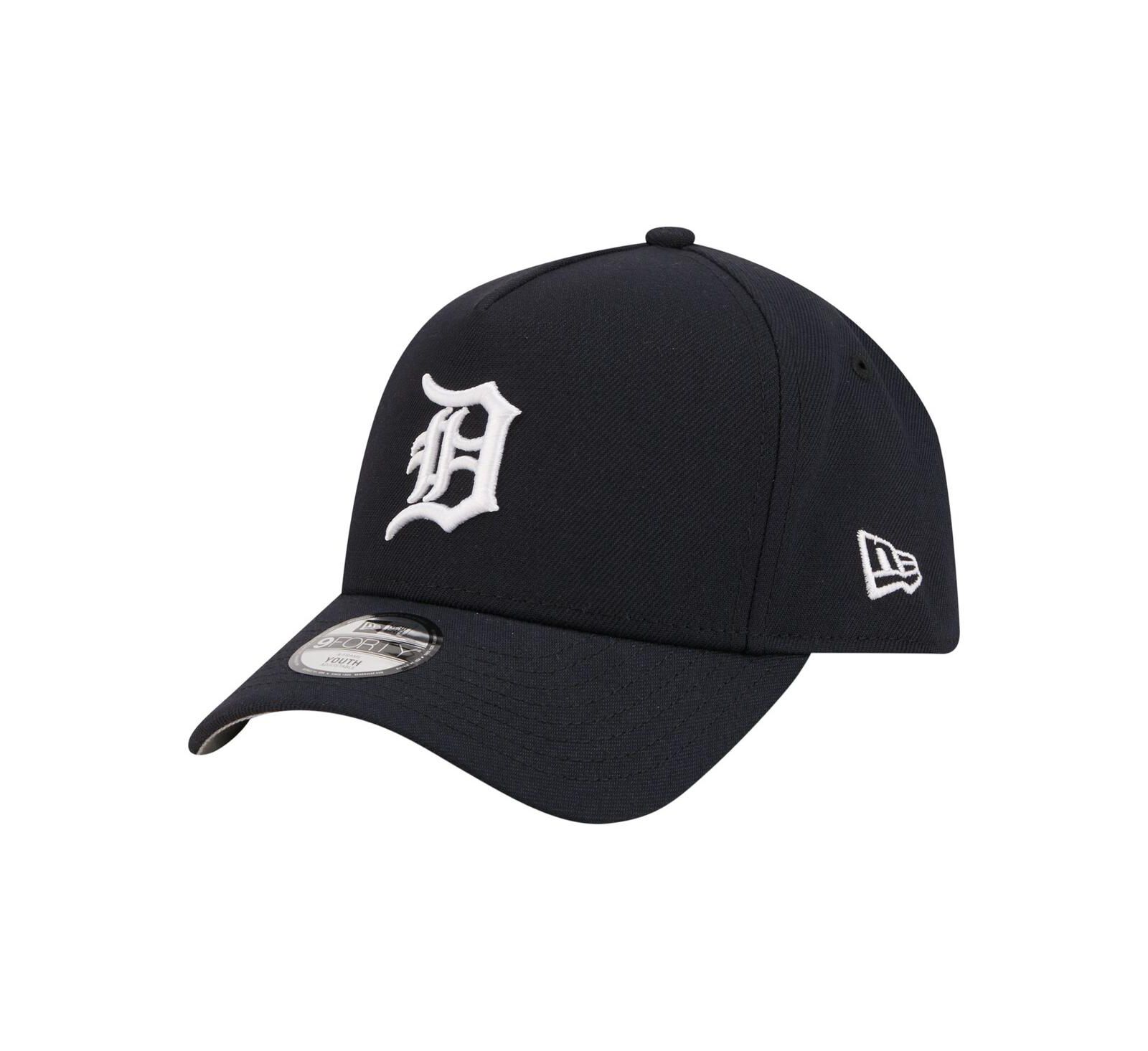 New Era Big Boys and Girls Navy Detroit Tigers 9FORTY A-Frame Adjustable Hat