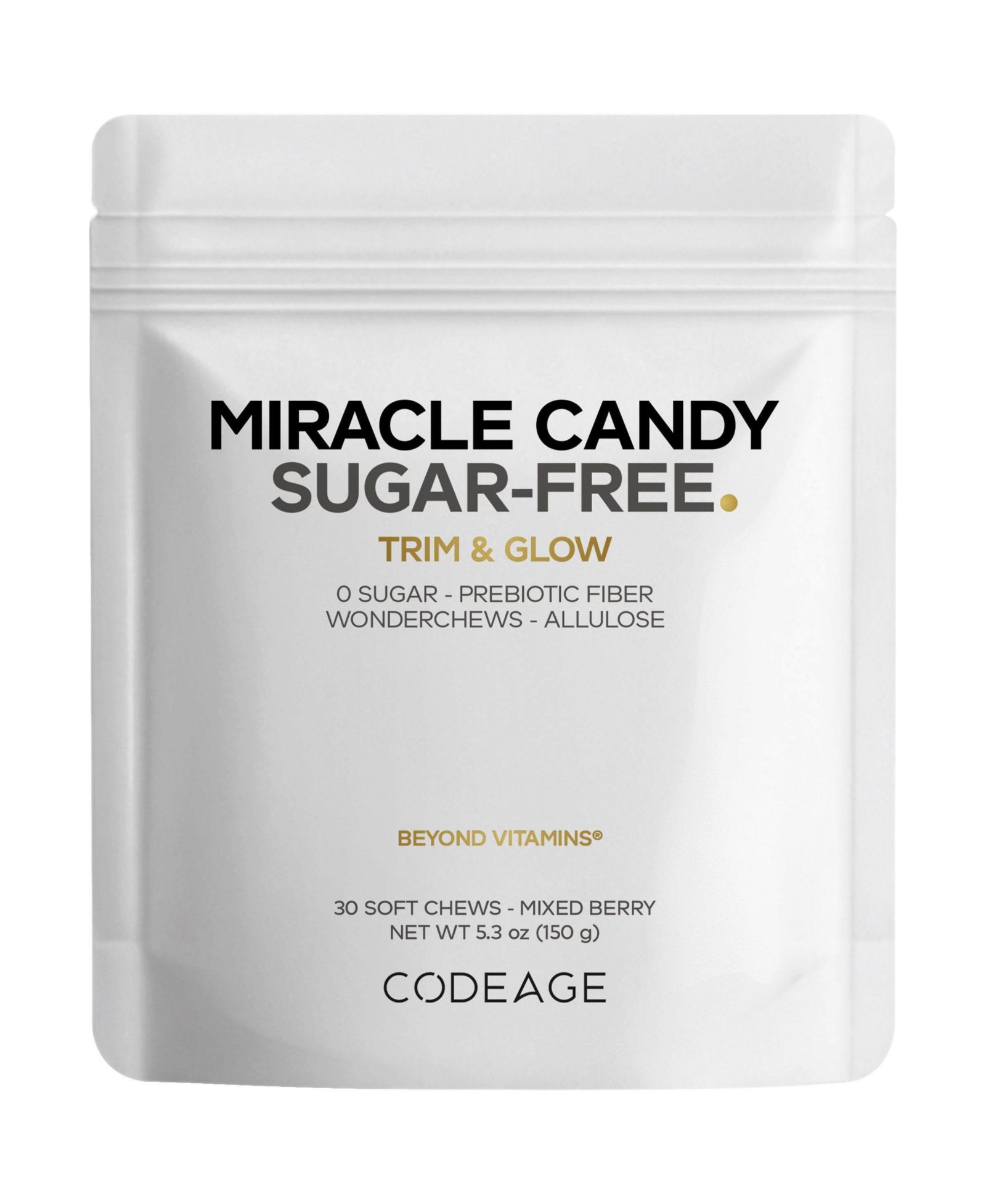 Codeage Смесь ягод Miracle Candy, низкокалорийные жевательные конфеты, 30 шт