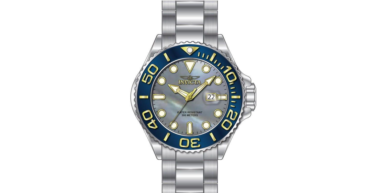 Invicta Men's 49157 Grand Diver Quartz PC32 Dial Watch