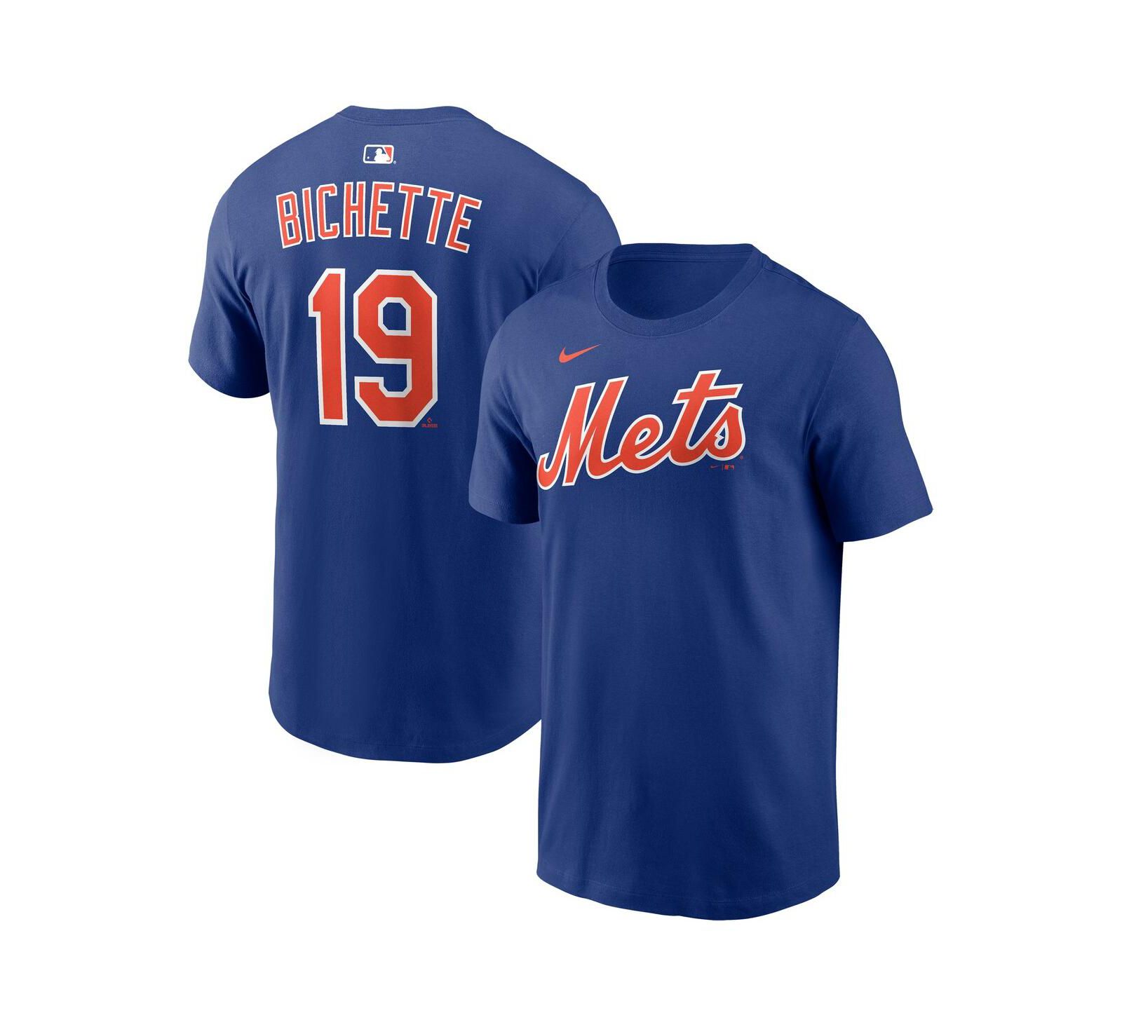 Nike Men's Bo Bichette Royal New York Mets Name & Number T-Shirt