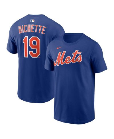 Nike Мужская футболка Bo Bichette Royal New York Mets с именем и номером
