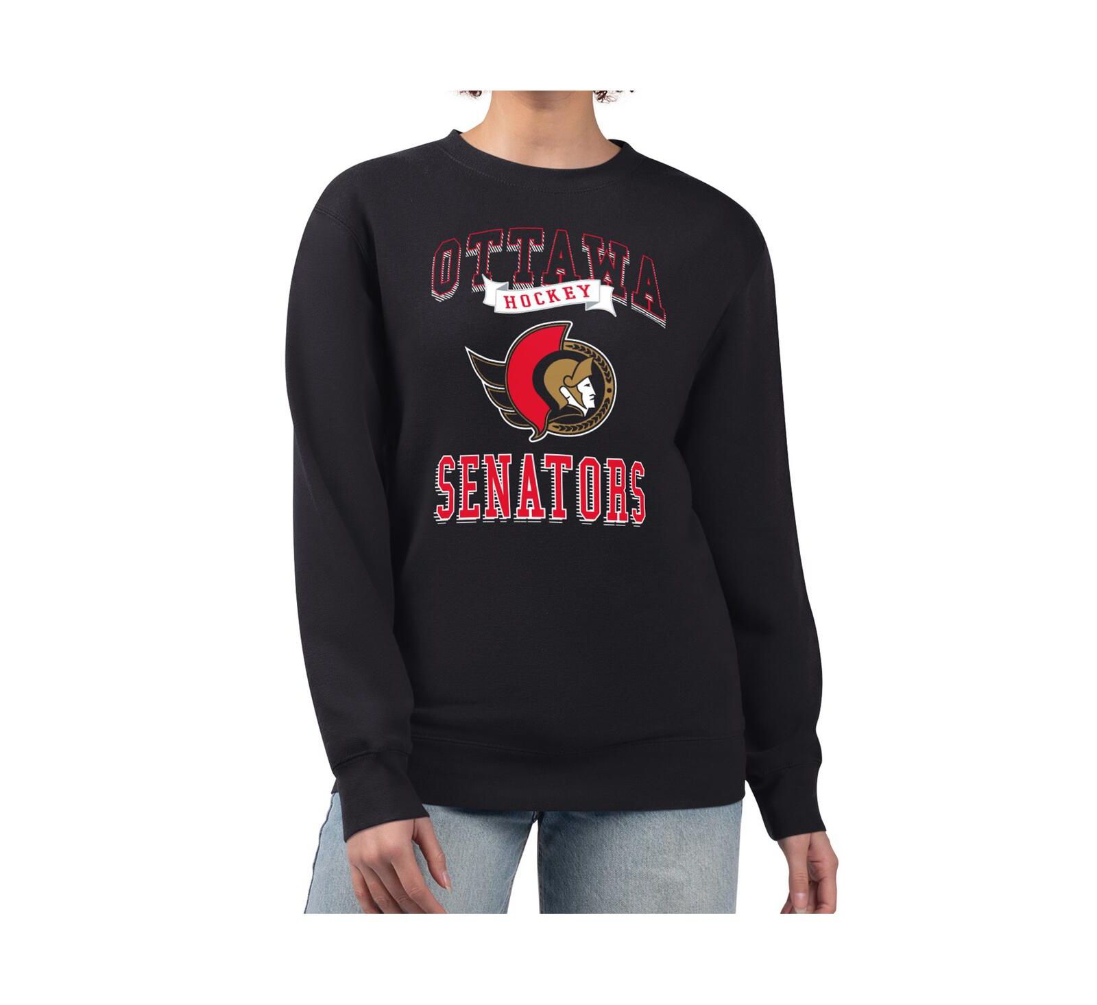 G-III 4Her by Carl Banks Женский флисовый свитшот Ottawa Senators с логотипом команды