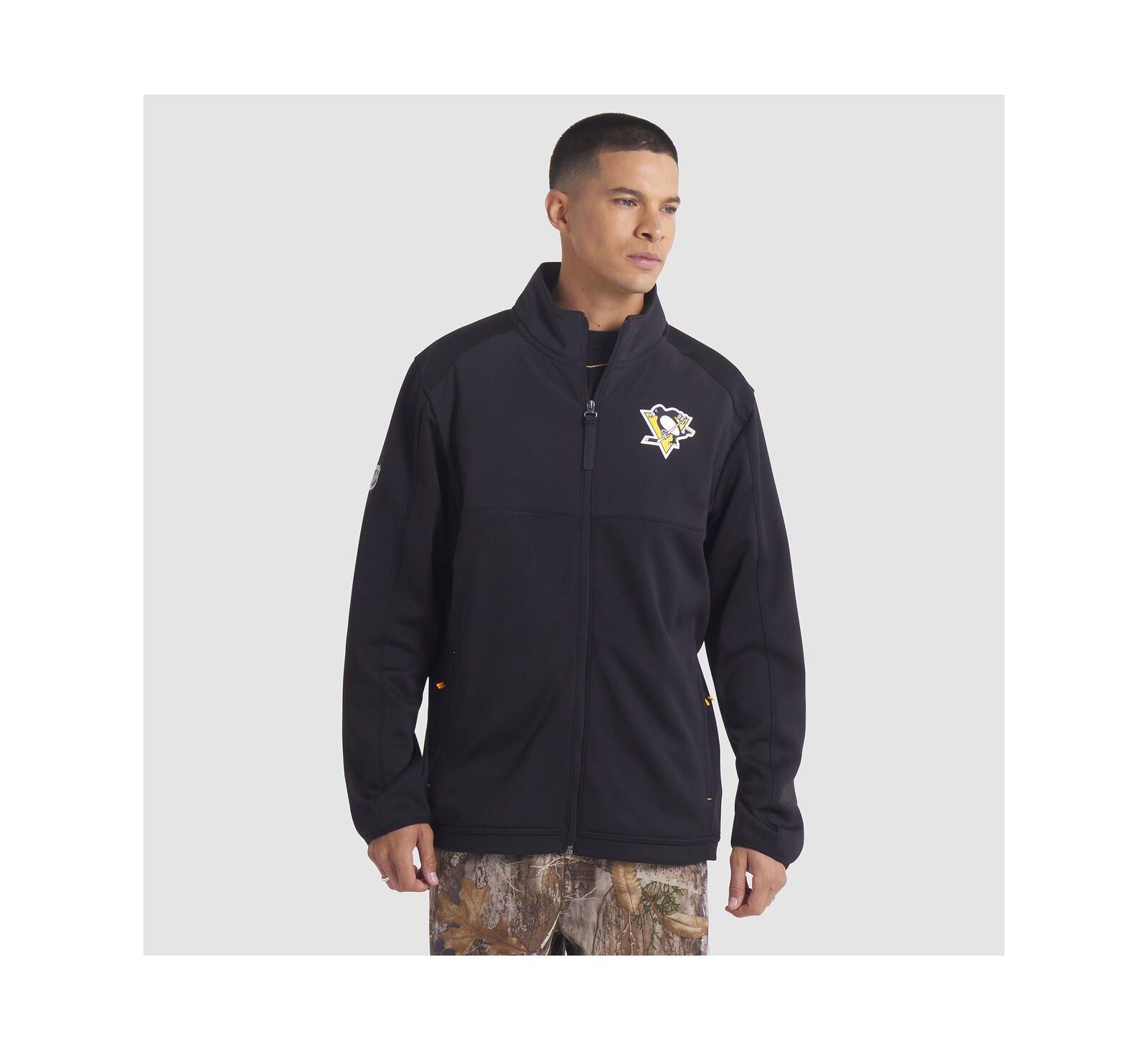 Мужская куртка Fanatics Pittsburgh Penguins Authentic Pro Rink Full-Zip Black