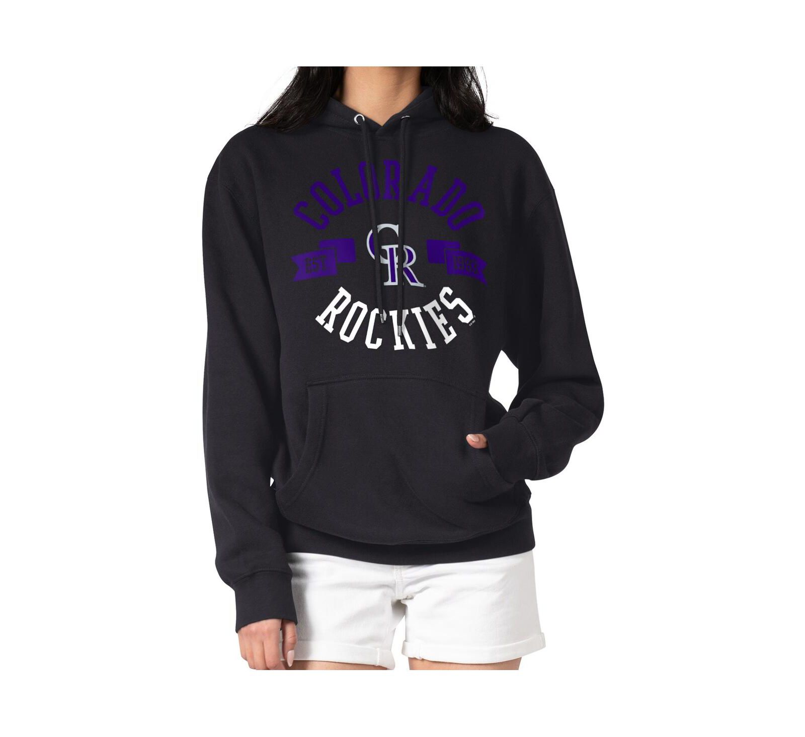 G-III 4Her by Carl Banks Женское худи Colorado Rockies City Graphic Pullover