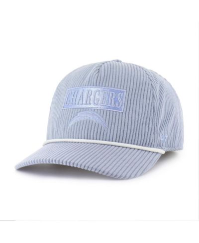 '47 Brand Женская кепка Los Angeles Chargers Mellow Corduroy Hitch голубая