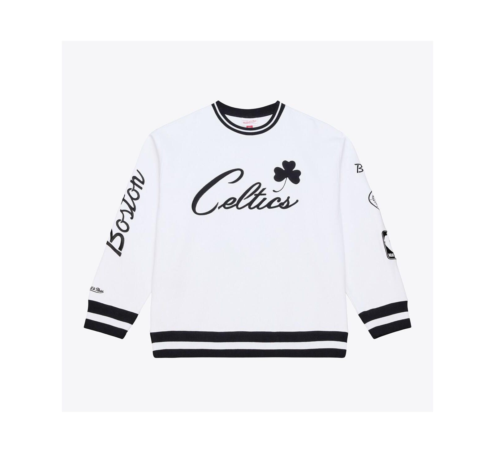 Mitchell & Ness Мужская флисовая толстовка Boston Celtics