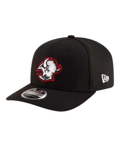 New Era Мужская кепка Buffalo Sabres 9SEVENTY Stretch-Snap регулируемая черного цвета