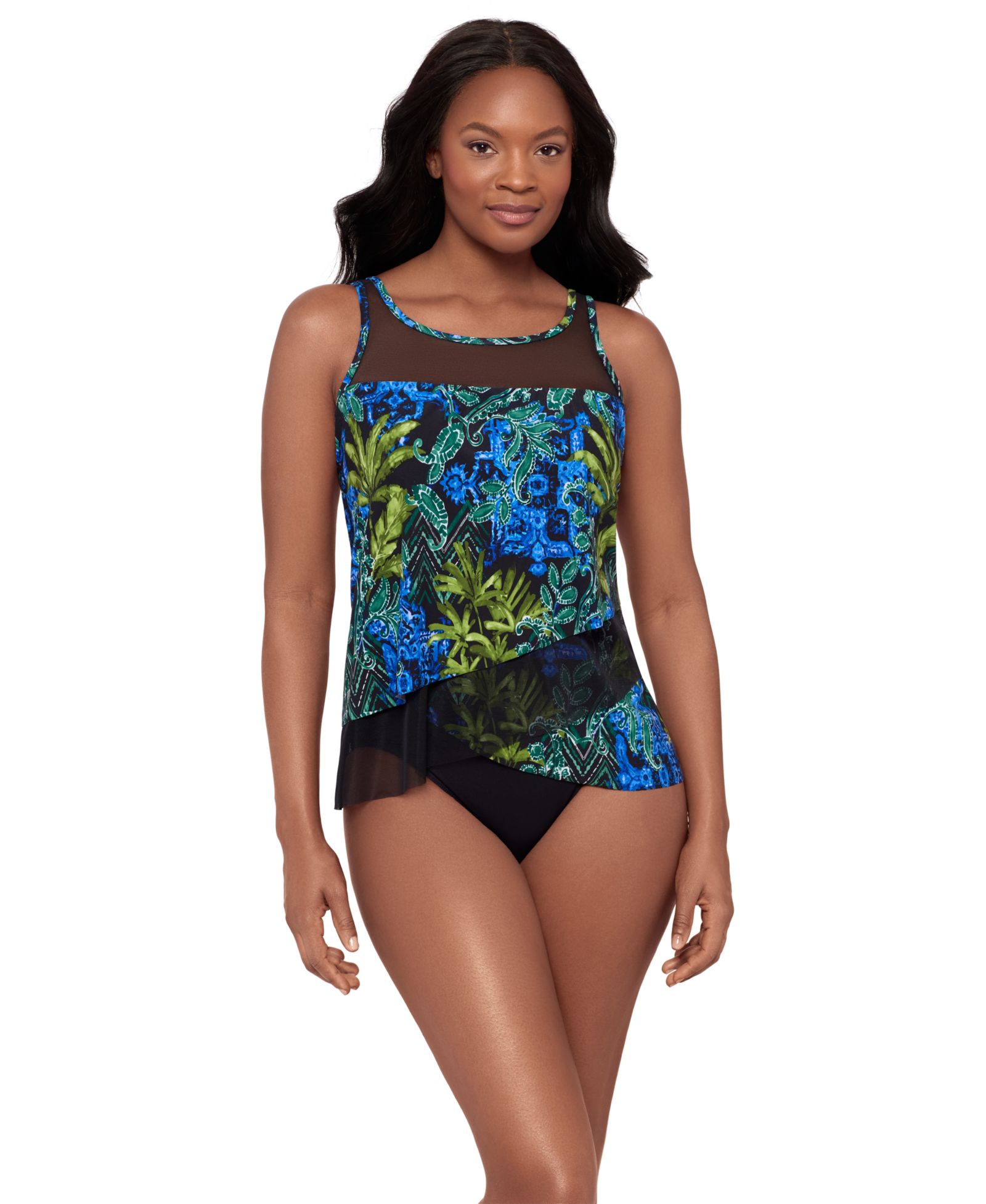 Miraclesuit топик танкини Illusionist Mirage с косточками