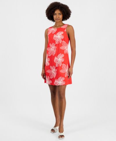Vince Camuto Women's High-Neck Mini Dress