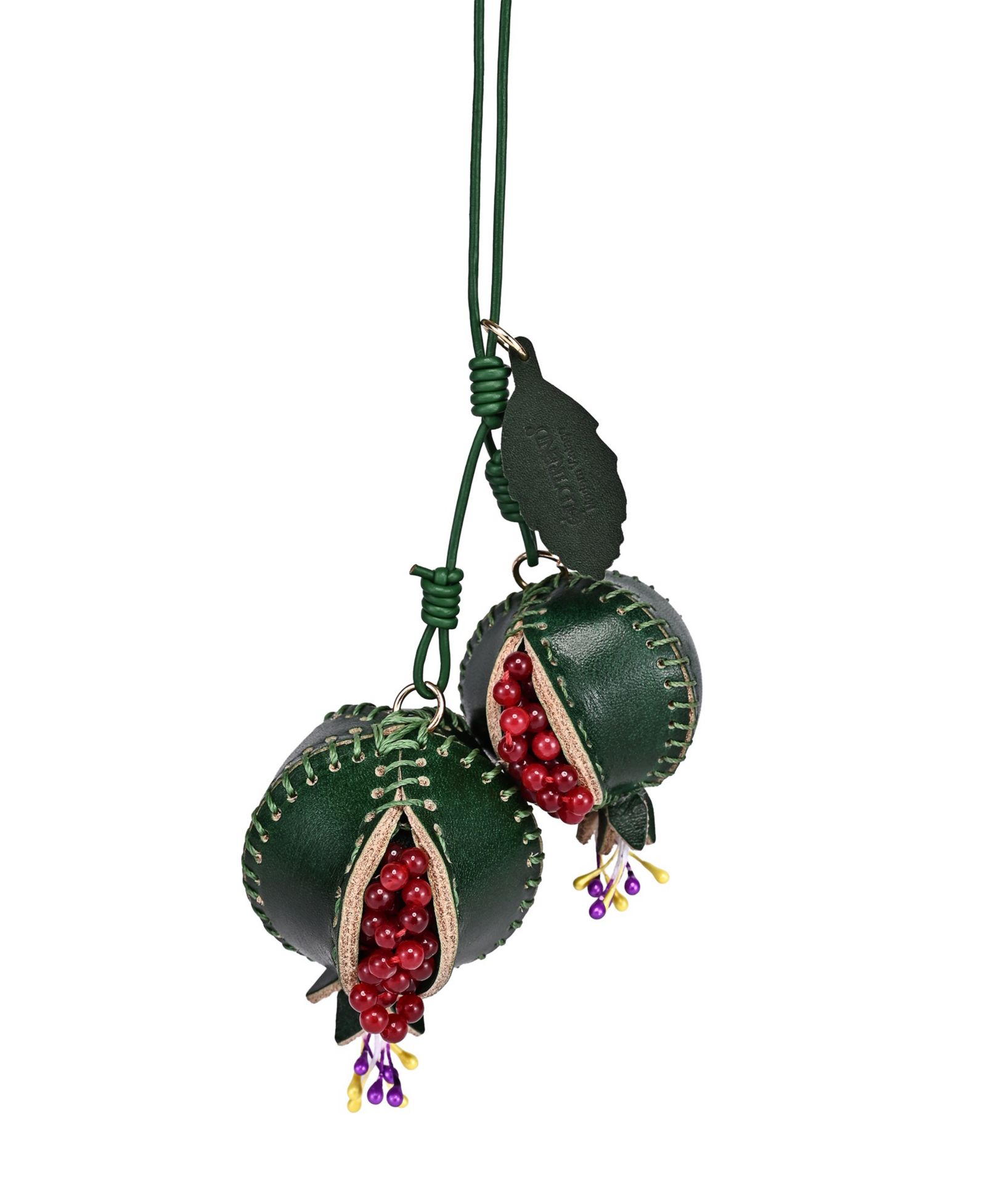 OLD TREND Pom Mini Handcrafted Botanical Fruit Charm