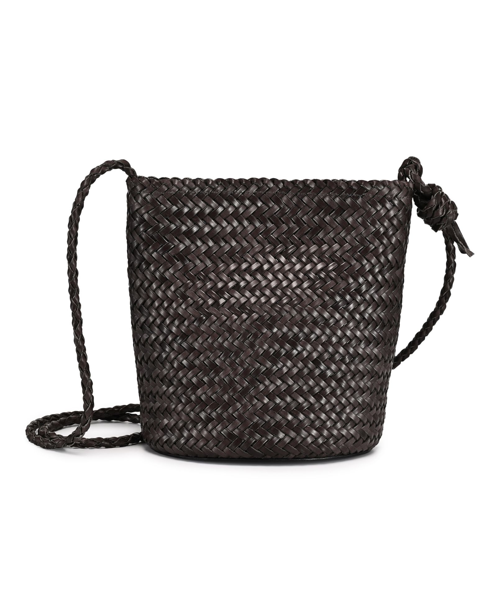 Мини-сумка через плечо OLD TREND Reed Woven Bucket
