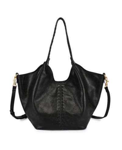 OLD TREND Magnolia Small Leather Tote Handbag