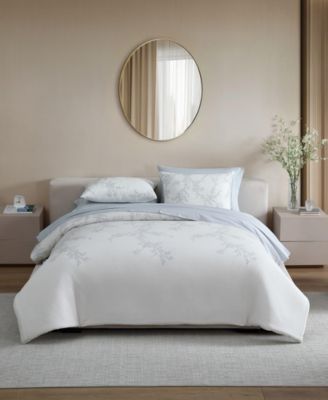 Vera Wang Trailing Vines Cotton 3-Pc. Comforter Set, King