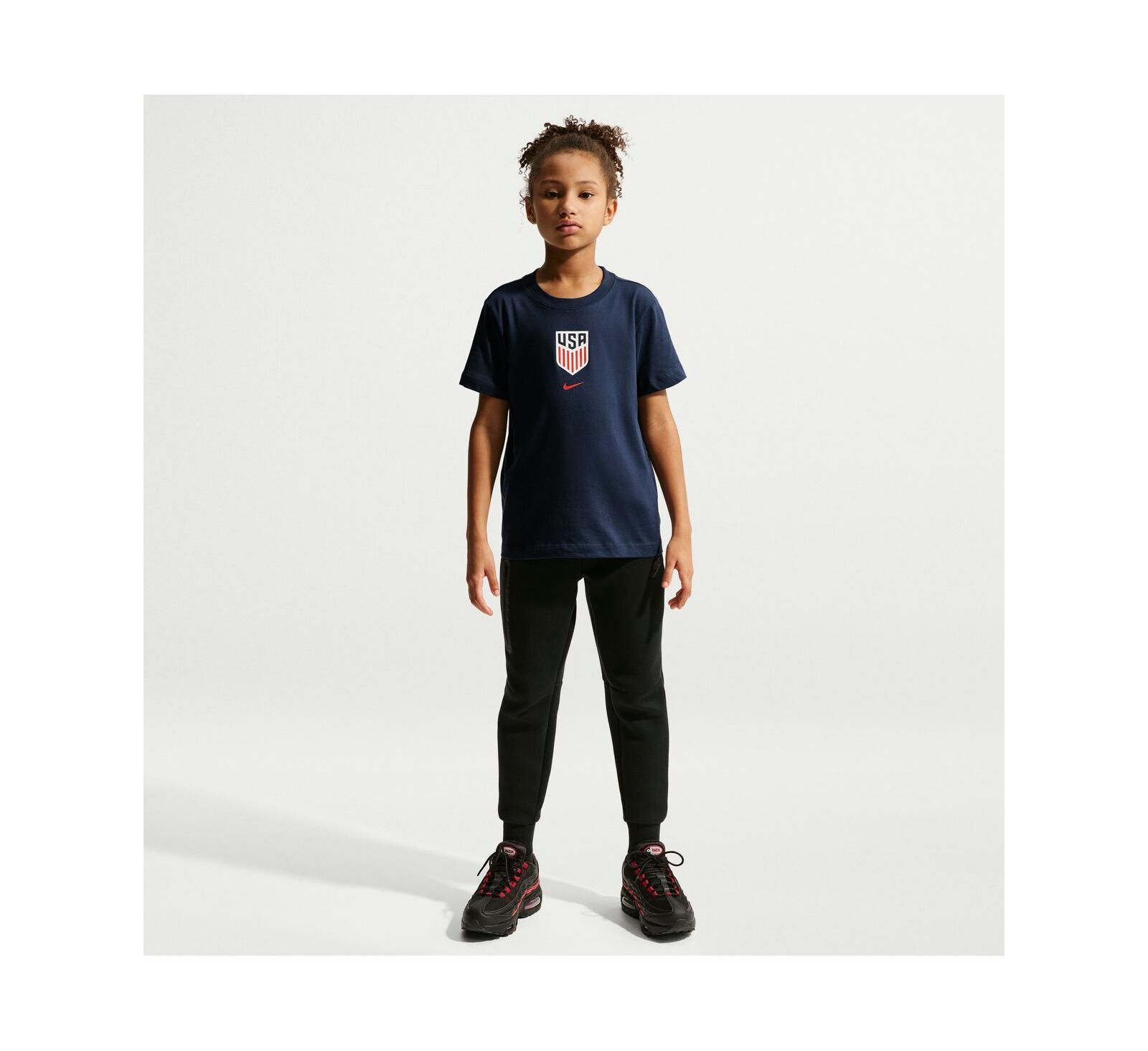 Nike Детская футболка с эмблемой USMNT в синем цвете