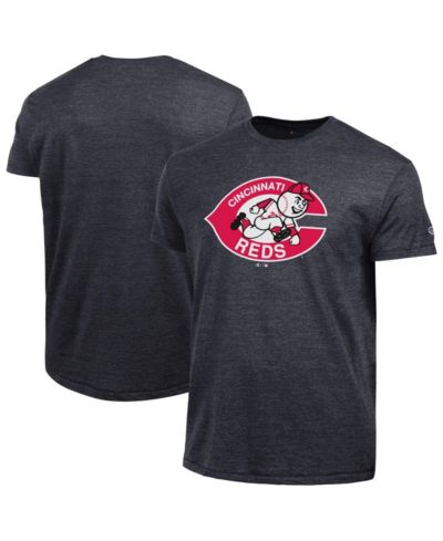 Мужская футболка Champion Cincinnati Reds Cooperstown Logo Tri-Blend