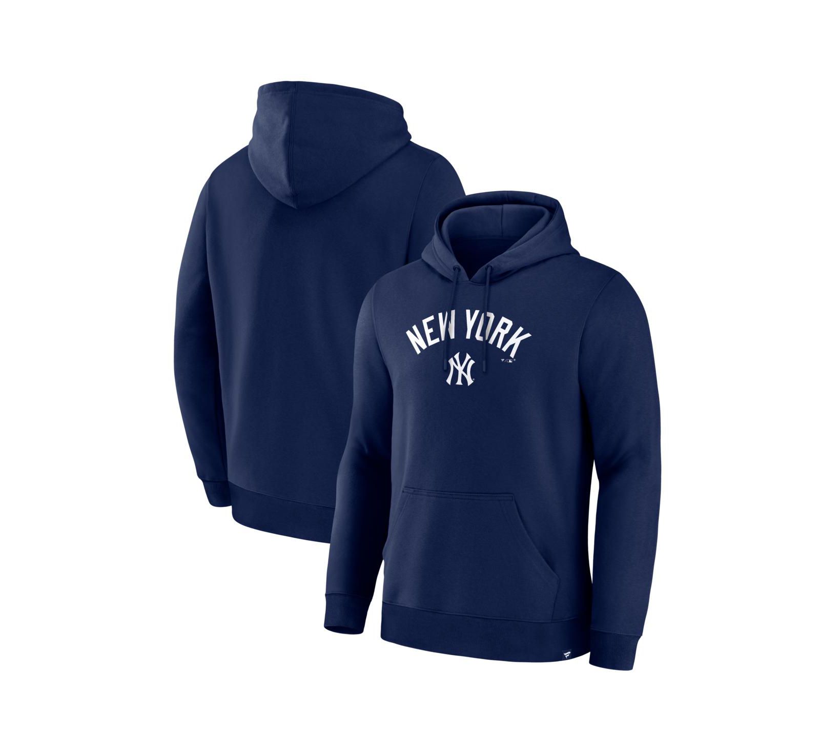 Мужской Fanatics Navy New York Yankees Lock-Up Legacy Hoodie