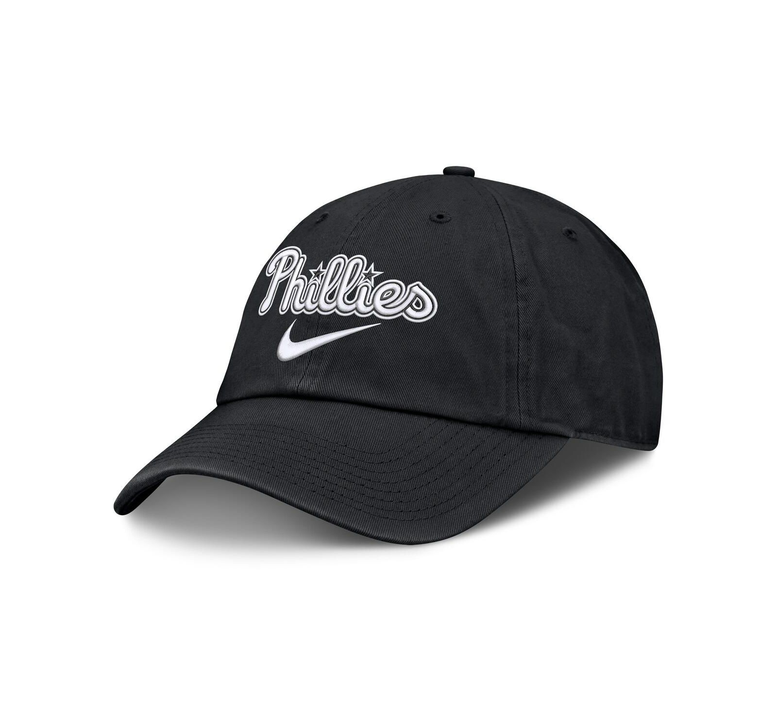 Nike Men's Black Philadelphia Phillies Primetime Club Adjustable Hat
