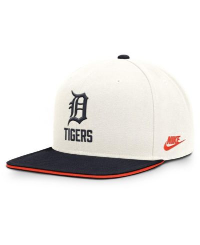 Nike Men's Cream/Navy Detroit Tigers Cooperstown Pro Dri-FIT Snapback Hat