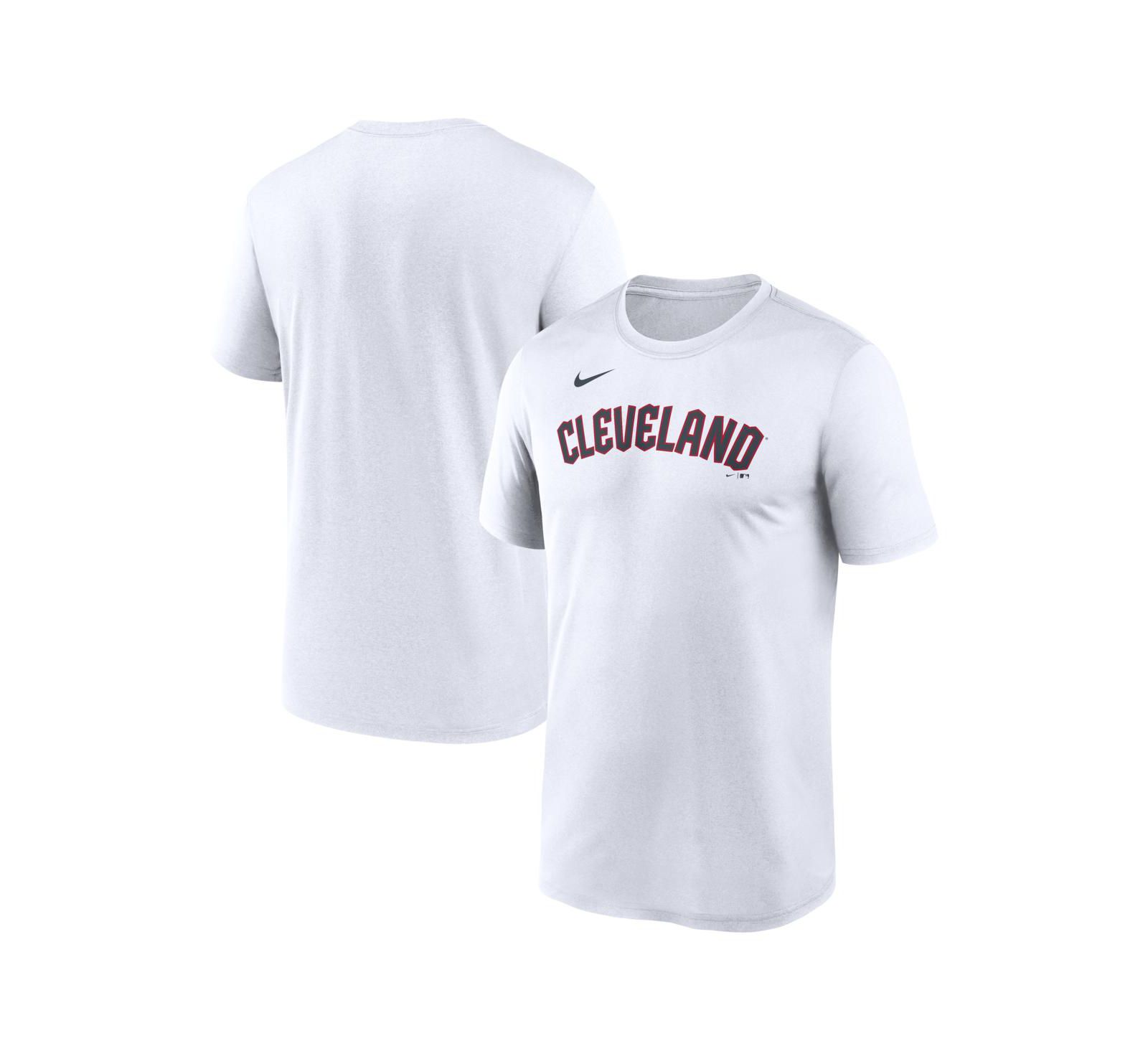 Мужская футболка Nike Cleveland Guardians Dri-FIT белая